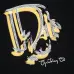 7Dior T-shirts for men Black/White printing #A47053