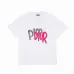 3Dior T-shirts for men Black/White printing #A47054