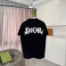8Dior T-shirts for men Black/White/Blue #A50274