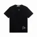 18Dior T-shirts for men Black/White/Orange #A46991