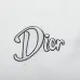 5Dior T-shirts for men Black/White/Orange #A46991