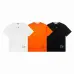 1Dior T-shirts for men Black/White/Orange #A46991
