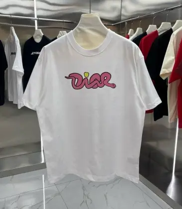 Dior T-shirts for men Black/White/Red #A46985