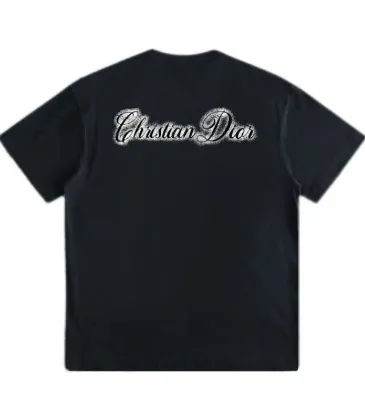 Dior T-shirts for men Christian Black #A48646