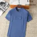 12Dior T-shirts for men Crew Neck Black/White/Blue/Khaki/Grey Printing 47 letter #A46466
