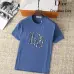 5Dior T-shirts for men Crew Neck Black/White/Blue/Khaki/Grey Printing 47 letter #A46466