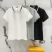 1Dior T-shirts for men Solid Color Black/White #A46598
