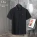 4Dior T-shirts for men Solid Color Buttons #A46594