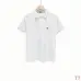 4Dior T-shirts for men Solid Color Buttons Black/White/blue #A46600