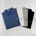 6Dior T-shirts for men Solid Color Buttons Black/White/blue #A46600