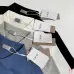 8Dior T-shirts for men Solid Color Buttons Black/White/blue #A46600