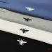 11Dior T-shirts for men Solid Color Buttons Black/White/blue #A46600