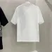 4Dior T-shirts for men Splicing flowers Black/White #A46423