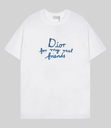 Dior T-shirts for men Yellow/Black/White #A50218