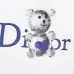 14Dior T-shirts for men bear Black/White #A47038