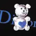 8Dior T-shirts for men bear Black/White #A47038
