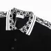 12Dior T-shirts for men collar logo Black/White #A46599