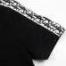 16Dior T-shirts for men collar logo Black/White #A46599