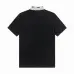 11Dior T-shirts for men collar logo Black/White #A46599