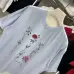 13Dior T-shirts for men flower Black/White #A46984