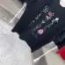 8Dior T-shirts for men flower Black/White #A46984