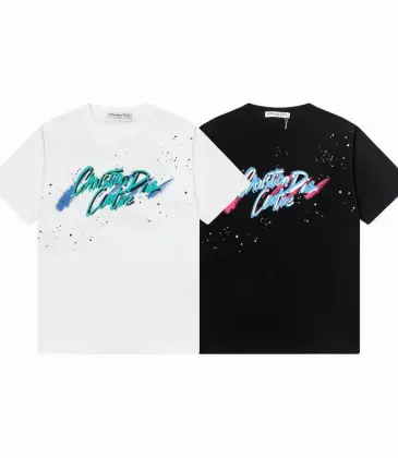 Dior T-shirts for men green logo #A46992