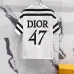 15Dior T-shirts for men stripe Black/White #A47016