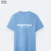 8Fear of God T-shirts for MEN Essentials Black/White/BLue/Yellow/Red #A47086