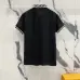 4Fendi T-shirts Polo for men Printed collar Black/White #A46618