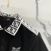 5Fendi T-shirts Polo for men Printed collar Black/White #A46618
