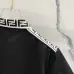 6Fendi T-shirts Polo for men Printed collar Black/White #A46618