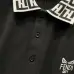 8Fendi T-shirts Polo for men Printed collar Black/White #A46618