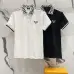 1Fendi T-shirts Polo for men Printed collar Black/White #A46618
