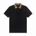 10Fendi T-shirts Polo for men Printed collar Black/White #A46622