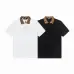 1Fendi T-shirts Polo for men Printed collar Black/White #A46622