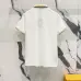 15Fendi T-shirts Polo for men Striped collar Black/White #A46616