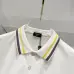 20Fendi T-shirts Polo for men Striped collar Black/White #A46616