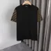 5Fendi T-shirts for men 260g Black/White #A53124