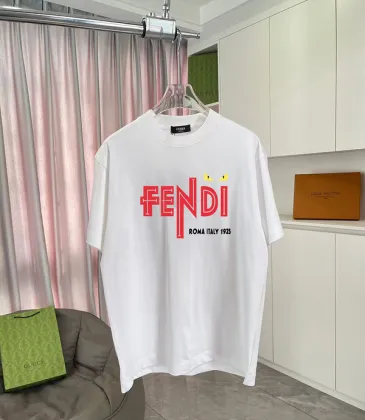 Fendi T-shirts for men Black/Grey #A51011