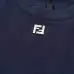 12Fendi T-shirts for men Black/White/Blue #A47149