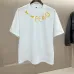 1Fendi T-shirts for men Crew Neck Black/White #A46421