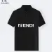 5Fendi T-shirts for men Mercerized Black/White #A46627