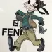 5Fendi T-shirts for men Monsters Black/White #A47112