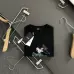 9Fendi T-shirts for men Monsters Black/White #A47112