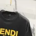 5Fendi T-shirts for men ROMA Black/White #A47138