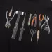 15Fendi T-shirts for men Tool Printing Black/White #A47125