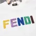 4Fendi T-shirts for men color logo Black/White #A47096