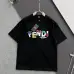 7Fendi T-shirts for men color logo Black/White #A47108
