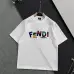 1Fendi T-shirts for men color logo Black/White #A47108