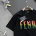 3Fendi T-shirts for men color logo black #A47109